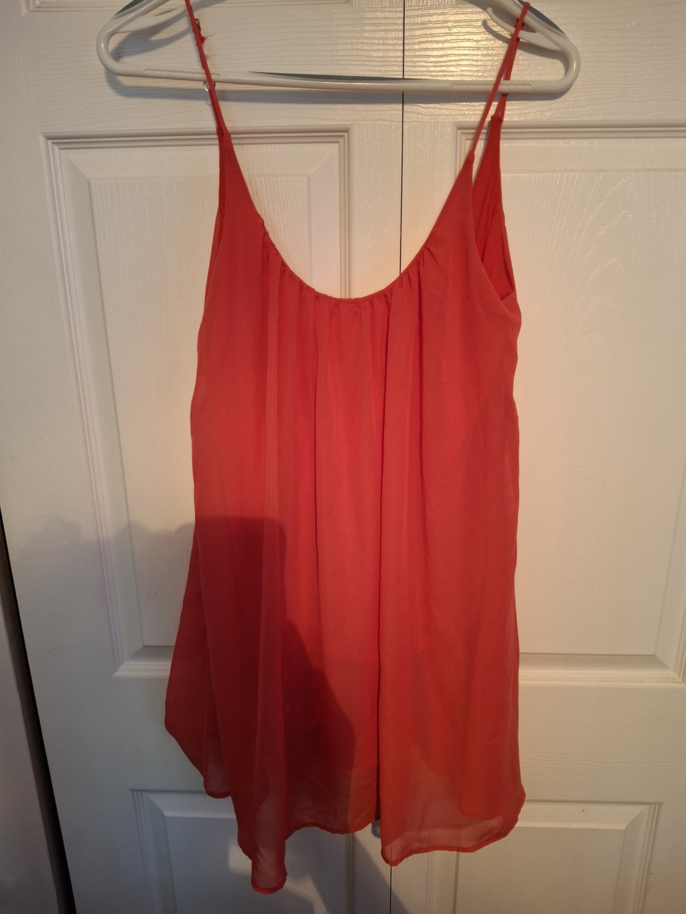 Sparkle & Fade Coral-pinkSpaghetti Strap Camisole